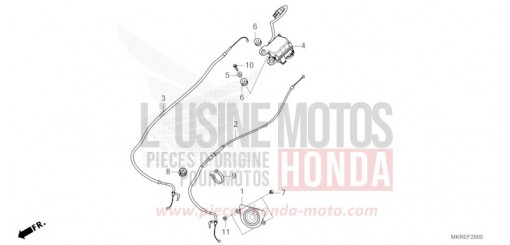 SERVO-MOTEUR CBR1000SPR de 2024